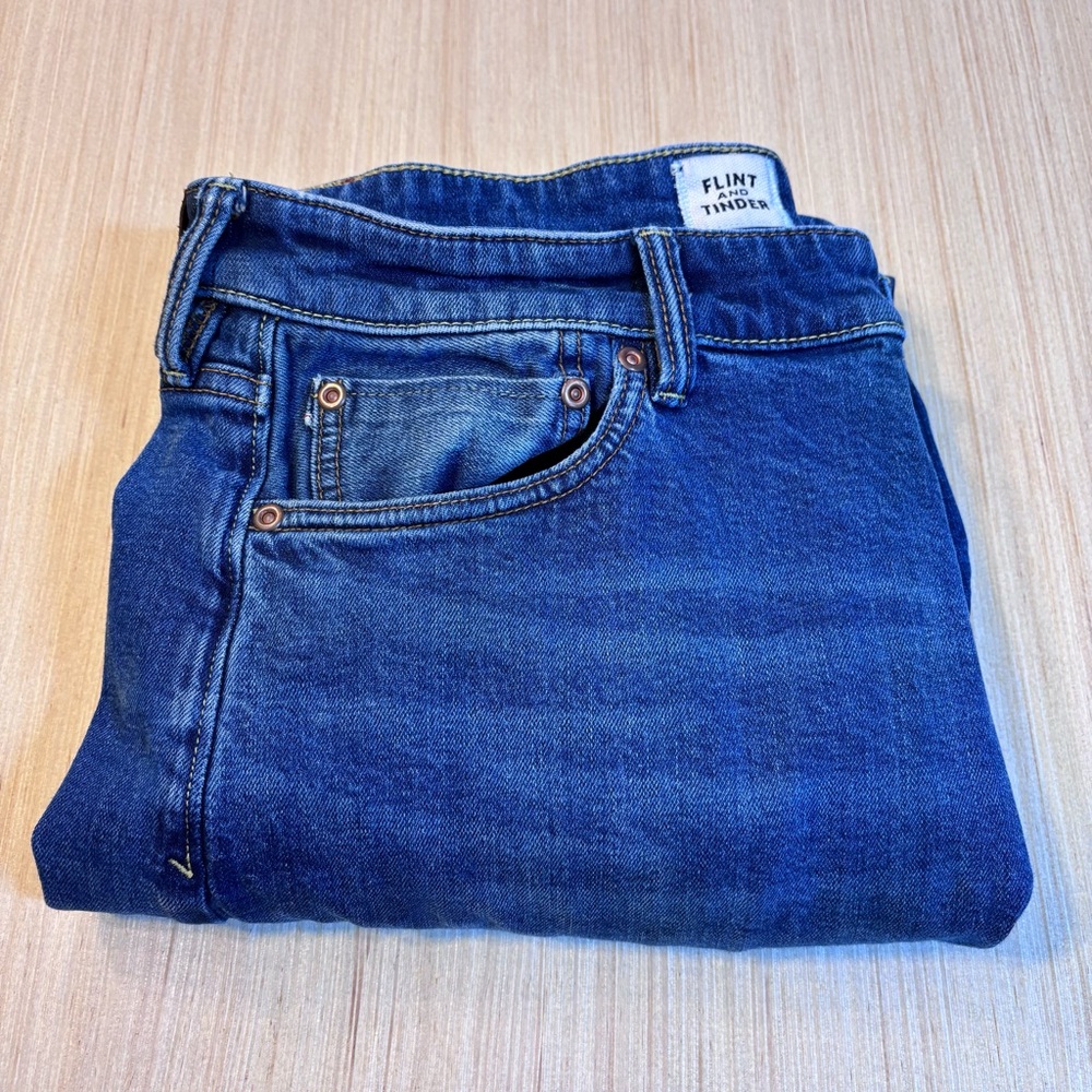 Classic Blue Relaxed Fit Men's Jeans
